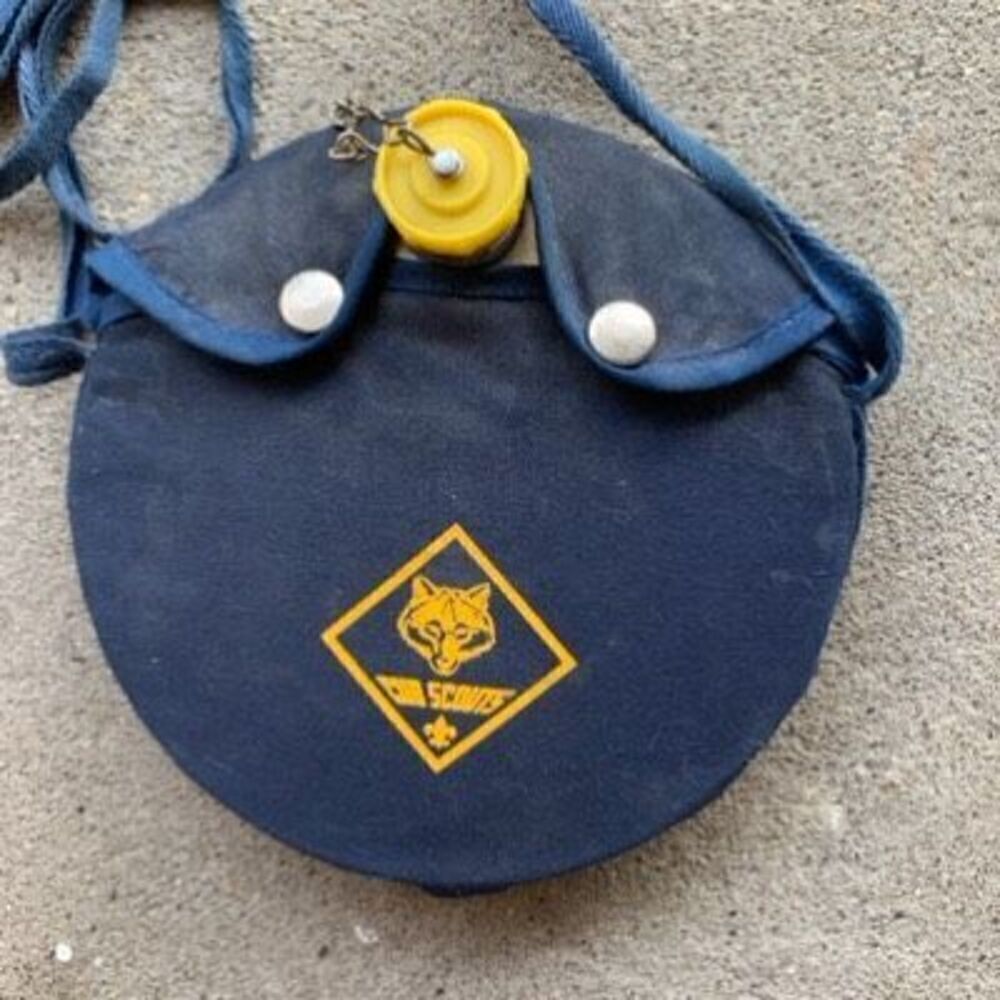 Cub Scouts Vintage Metal Canteen